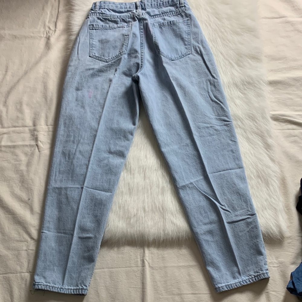 SHEIN Sky Blue High Rise Women's Jeans - Picture 2 of 2